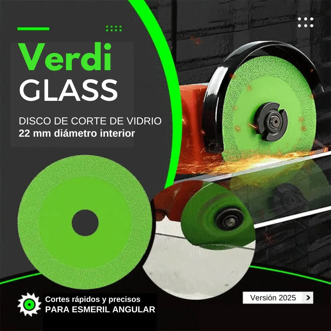 disco de corte verdi glass